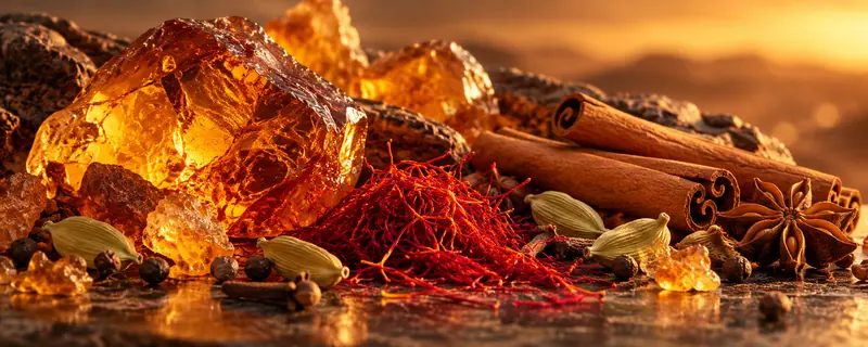 Amber & Spicy perfume collection