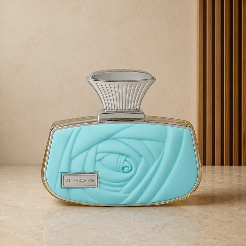 Al Haramain Belle Swim 75ml bottle shown front-on in the gallery studio