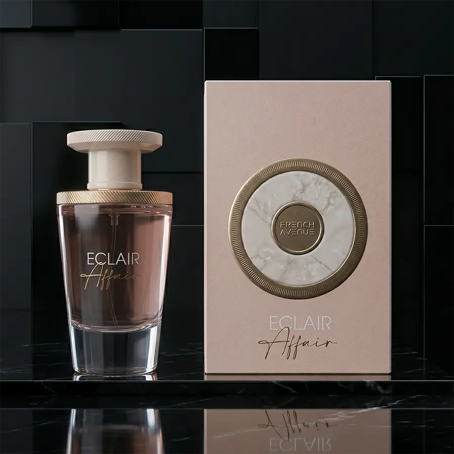 Long-lasting jasmine and coconut fragrance by French Avenue Eclair Affair for discerning users in Europe.