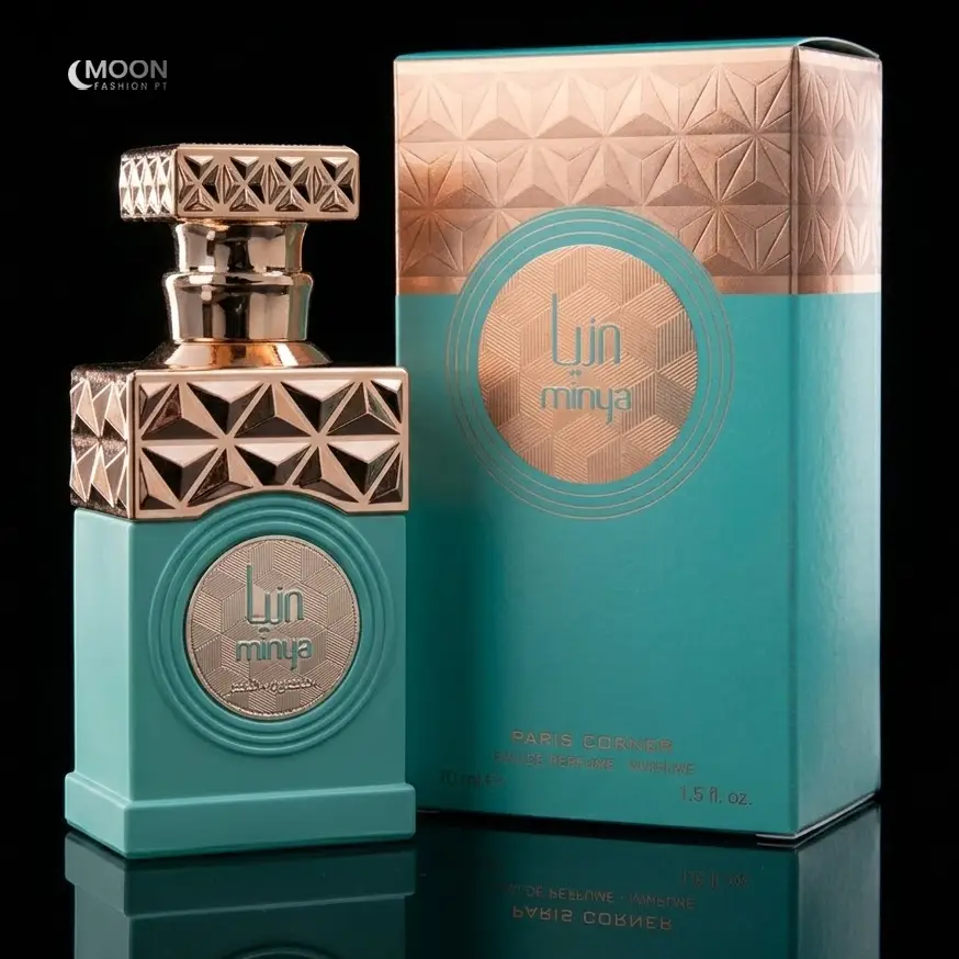 Paris Corner Minya 100ml EDP bottle and box set, perfect as a versatile unisex fragrance gift.