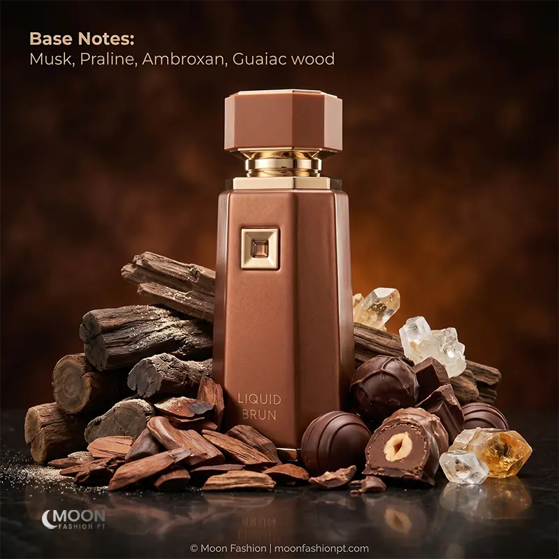 French Avenue Liquid Brun for men features a warm praline base with exceptional long-lasting sillage.